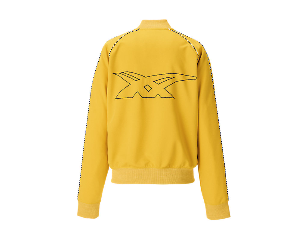 Men's Onitsuka Tiger Track Top Clothing Yellow | 84375SKCY