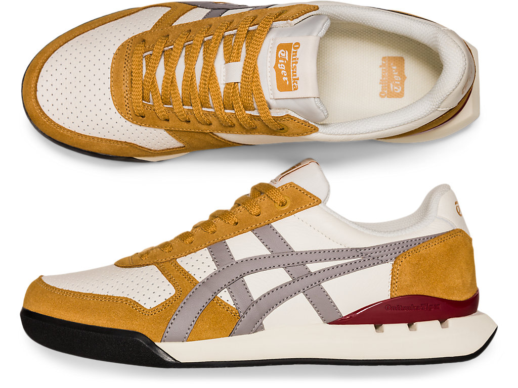 Men's Onitsuka Tiger Ultimate 81® Ex Shoes Cream/Steeple Grey | 65204CVEI