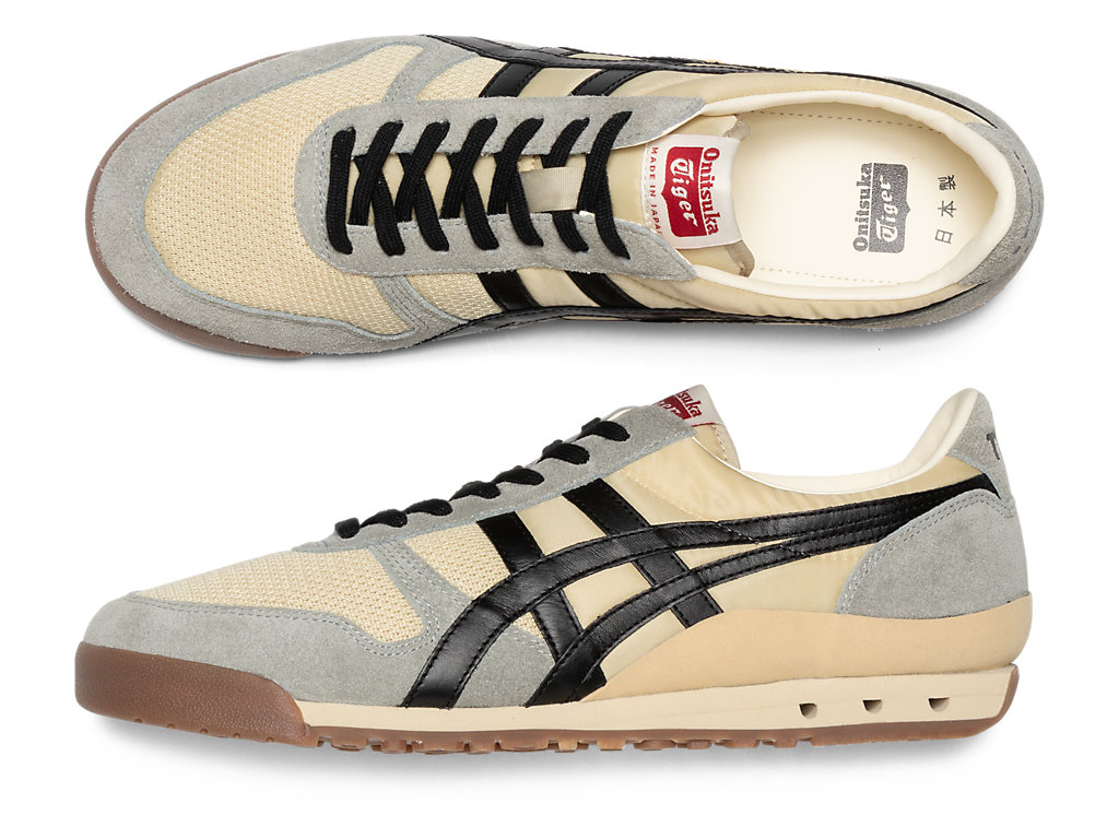 Men's Onitsuka Tiger Ultimate 81® Nm Shoes Putty/Black | 47930PMSR