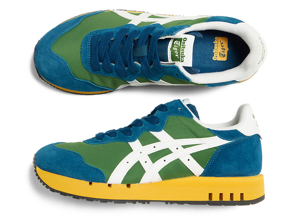 Men's Onitsuka Tiger X-caliber Shoes Spinach Green/White | 97428SLUW