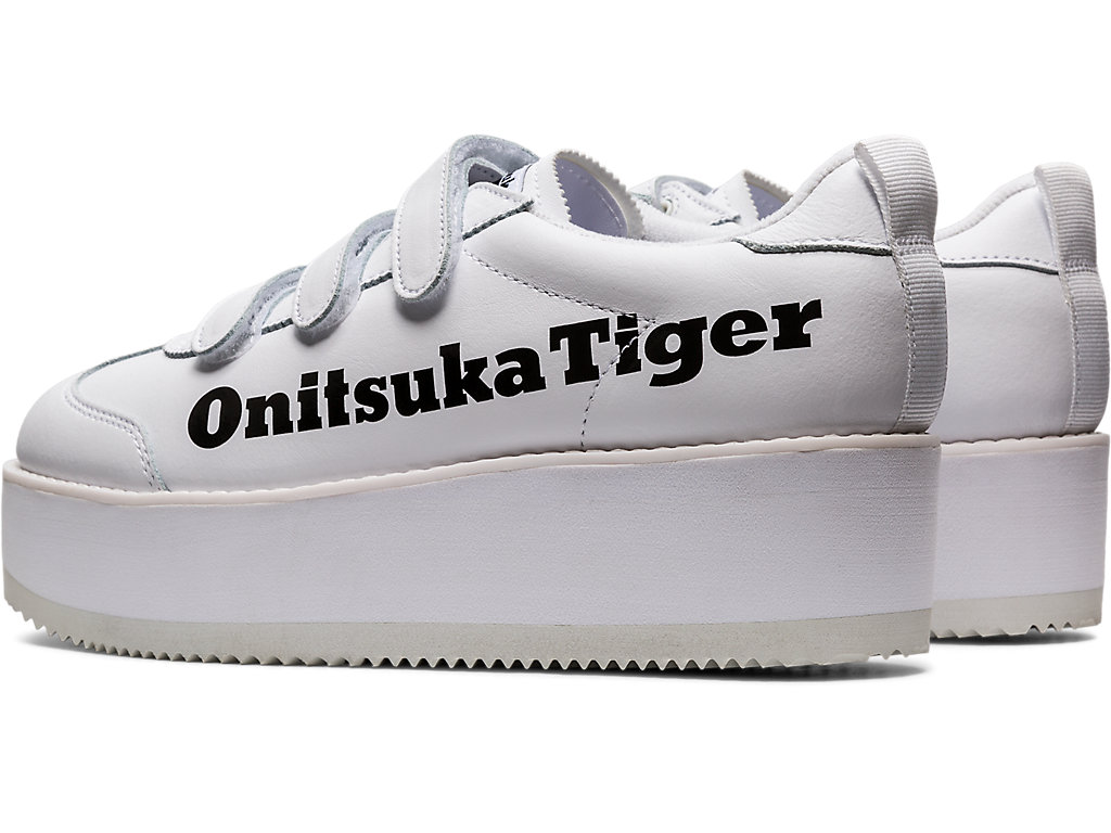 Women's Onitsuka Tiger Delegation Chunk W Shoes White/Black | 18276NTIB