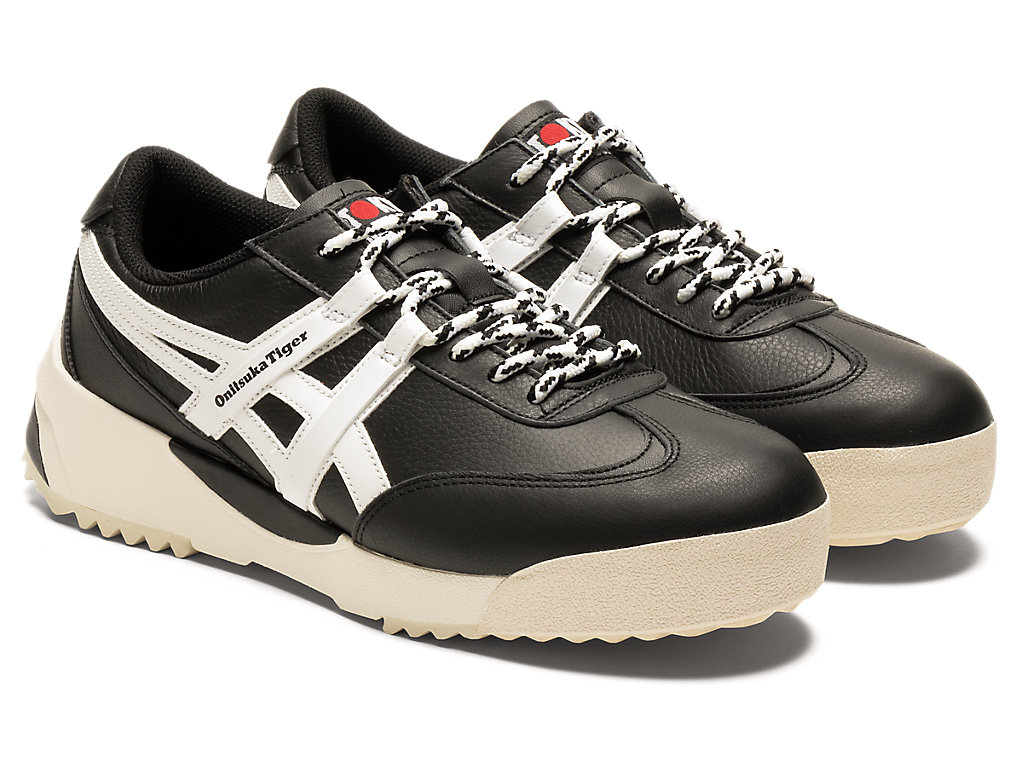 Women's Onitsuka Tiger Delegation Ex Shoes Black/White | 67982ADKJ