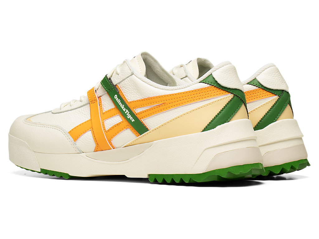 Women's Onitsuka Tiger Delegation Ex Shoes Cream/Citrus | 83470XLZR