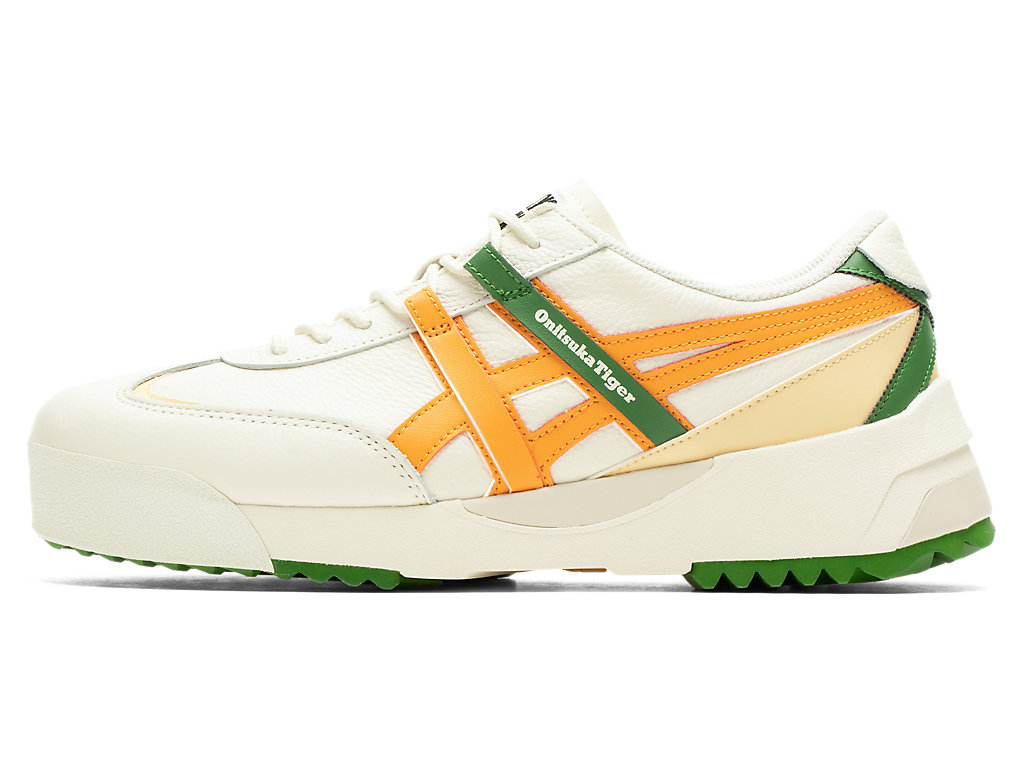 Women's Onitsuka Tiger Delegation Ex Shoes Cream/Citrus | 83470XLZR