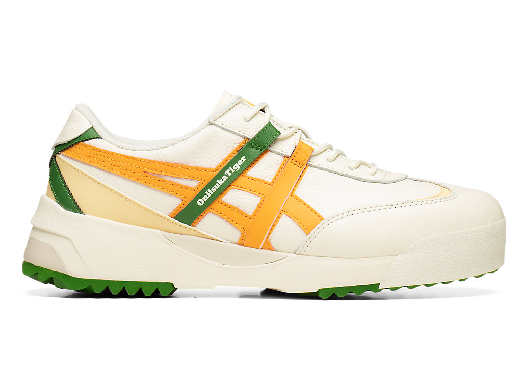 Women\'s Onitsuka Tiger Delegation Ex Shoes Cream/Citrus | 83470XLZR