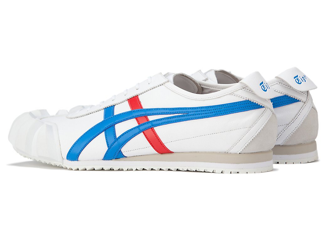 Women's Onitsuka Tiger Dentigre Mx Shoes White/Directoire Blue | 45609QNKV