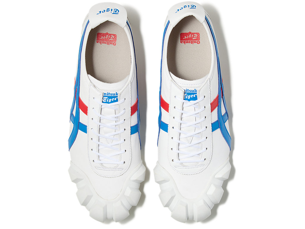 Women's Onitsuka Tiger Dentigre Mx Shoes White/Directoire Blue | 45609QNKV