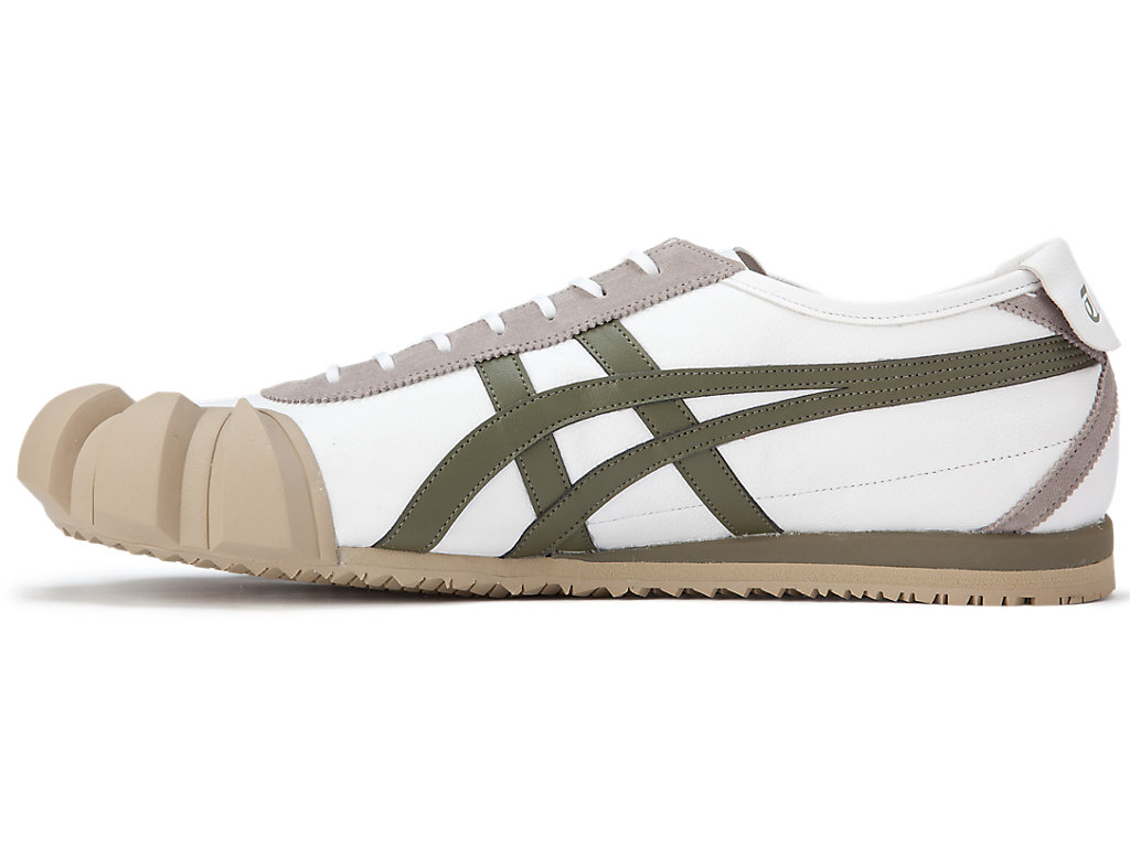 Women's Onitsuka Tiger Dentigre Mx Shoes White/Mantle Green | 92061ZOLS