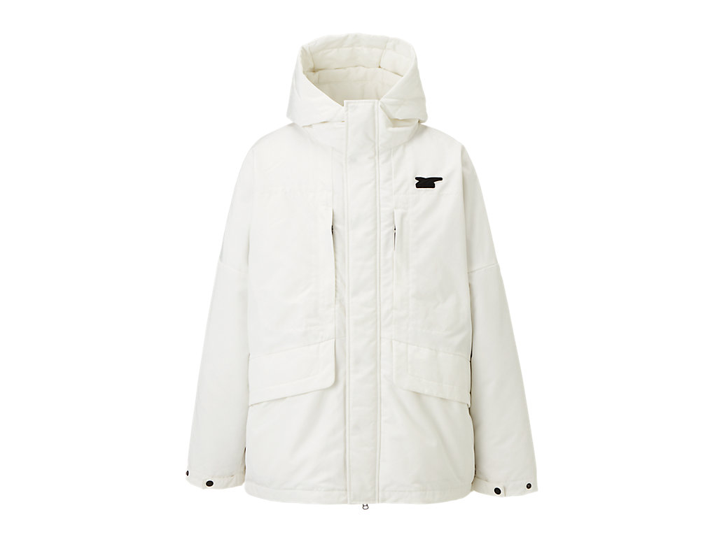 Women's Onitsuka Tiger Down Jacket Clothing Off White | 09137JUNI