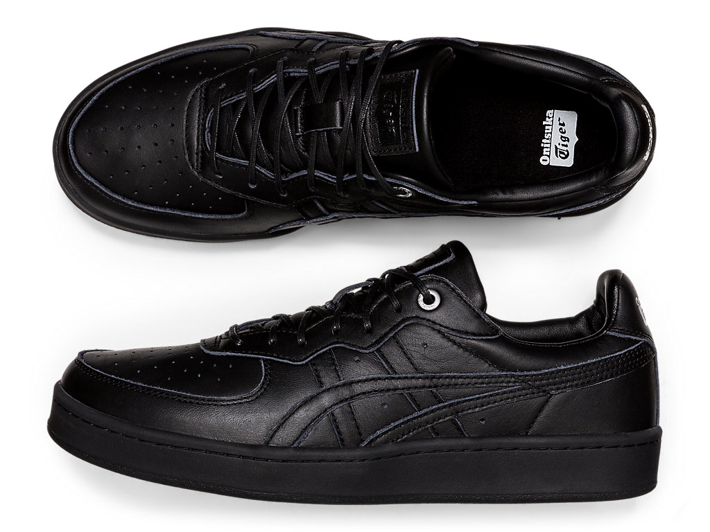 Women's Onitsuka Tiger Gsm Sd Shoes Black/Black | 62540XWDR