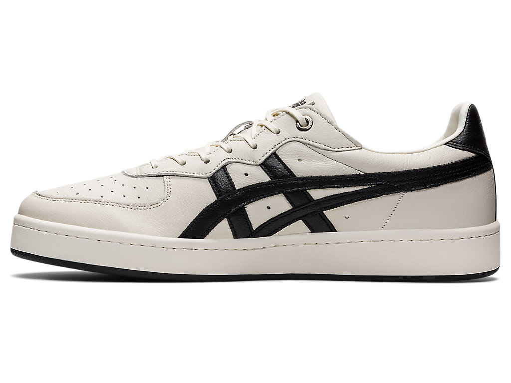 Women's Onitsuka Tiger Gsm Sd Shoes Cream/Black | 26349MTRD