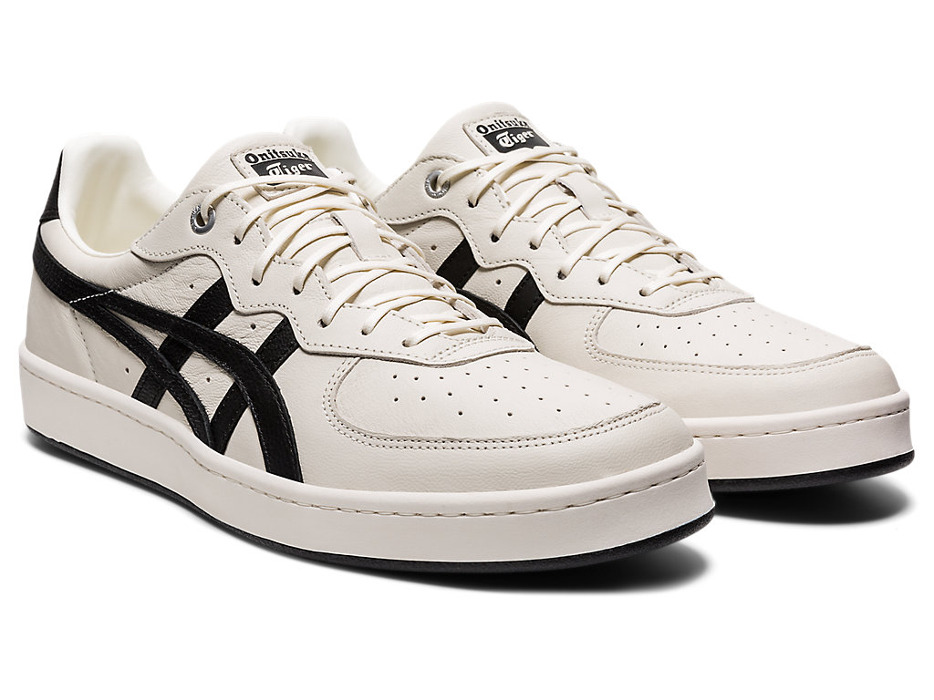 Women's Onitsuka Tiger Gsm Sd Shoes Cream/Black | 26349MTRD