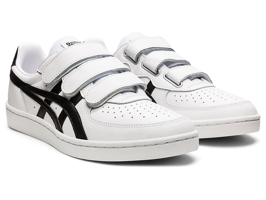 Women's Onitsuka Tiger Gsm Shoes White/Black | 81025EFJK