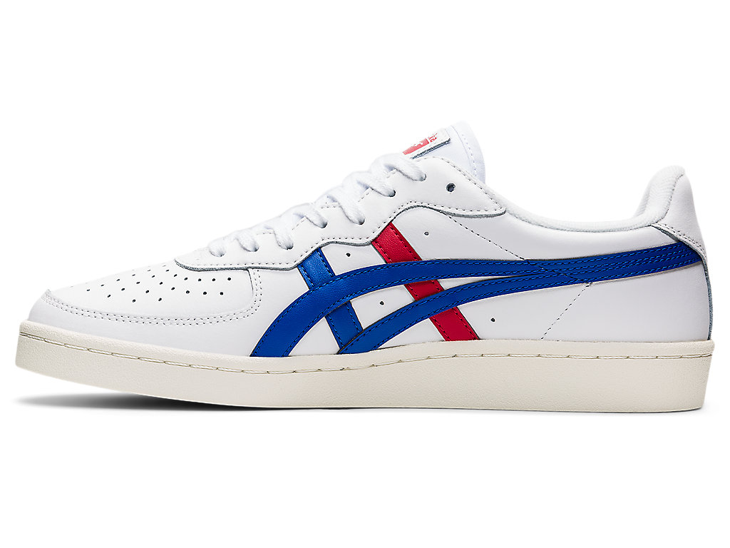 Women's Onitsuka Tiger Gsm Shoes White/Imperial | 26845XNAF