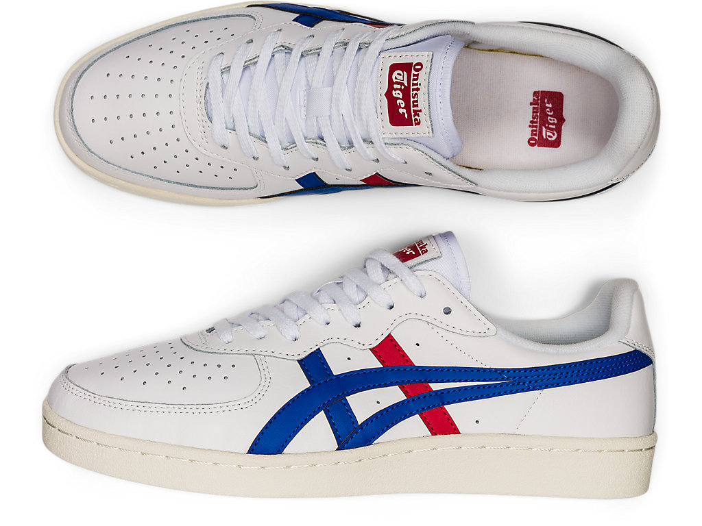 Women's Onitsuka Tiger Gsm Shoes White/Imperial | 26845XNAF