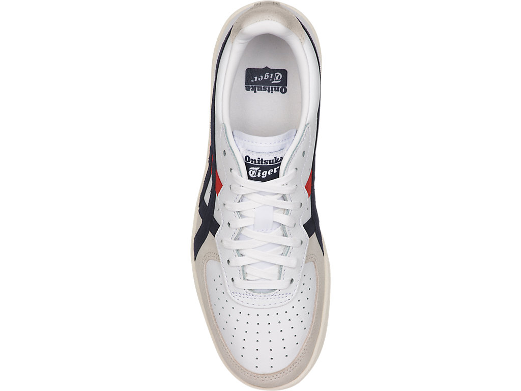 Women's Onitsuka Tiger Gsm Shoes White/Peacoat | 12609VQPZ