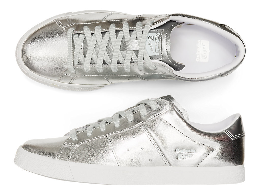 Women's Onitsuka Tiger Lawnship® 3.0 Shoes Pure Silver/Pure Silver | 37609VCTN