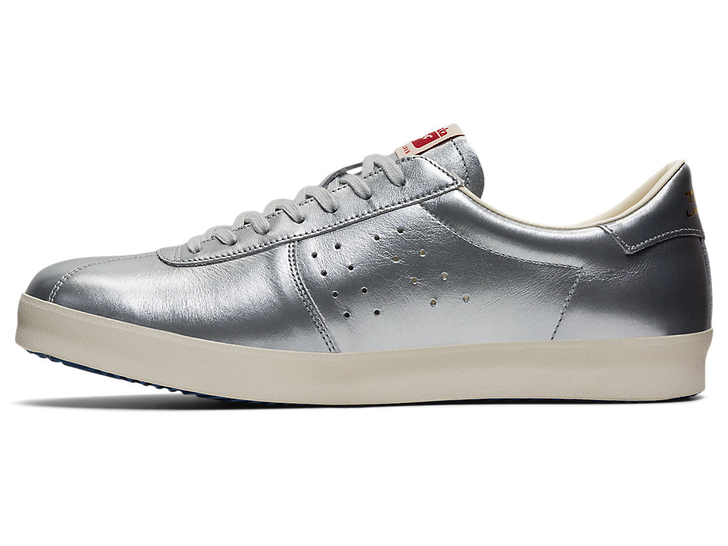 Women's Onitsuka Tiger Lawnship® Nm Shoes Pure Silver/Pure Silver | 07251YCGE