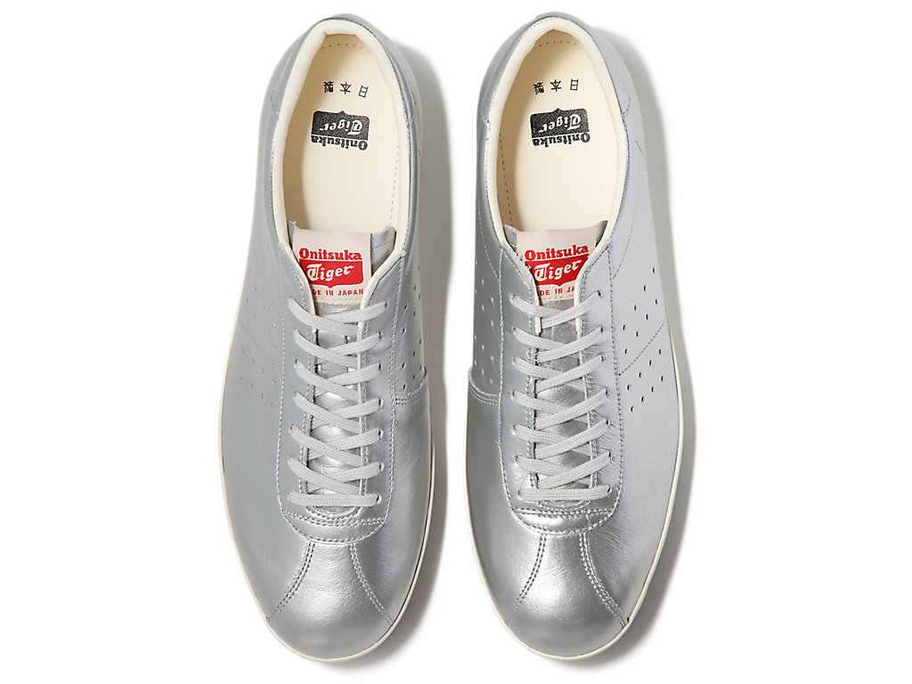 Women's Onitsuka Tiger Lawnship® Nm Shoes Pure Silver/Pure Silver | 07251YCGE