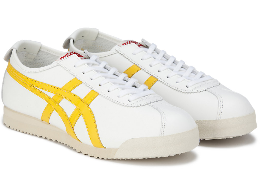 Women's Onitsuka Tiger Limber Up™ Nm Shoes White/Tiger Yellow | 73284ZUXW