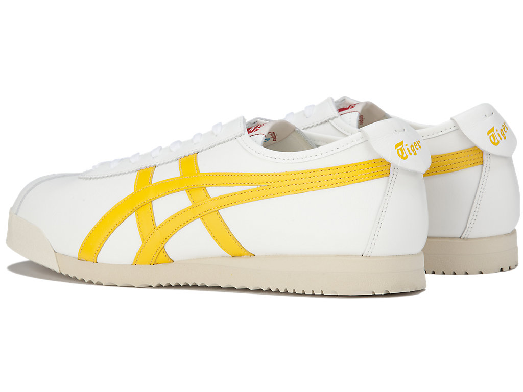 Women's Onitsuka Tiger Limber Up™ Nm Shoes White/Tiger Yellow | 73284ZUXW