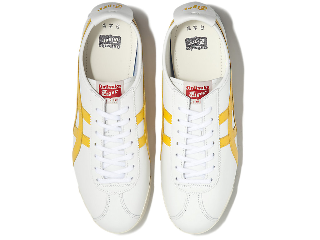 Women's Onitsuka Tiger Limber Up™ Nm Shoes White/Tiger Yellow | 73284ZUXW