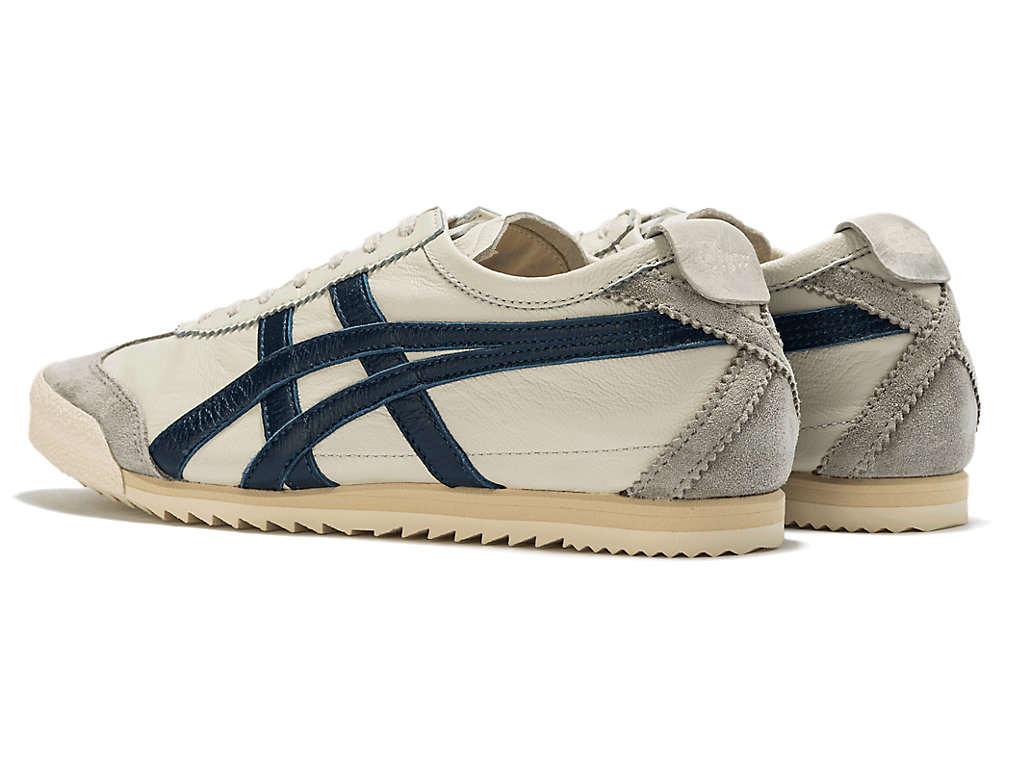 Women's Onitsuka Tiger Mexico 66 Deluxe Mexico 66 Birch/Indigo Blue | 16380QWHP