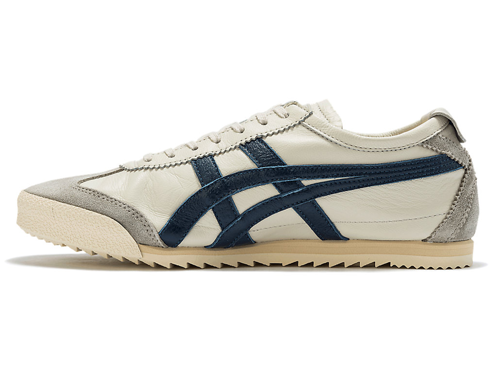 Women's Onitsuka Tiger Mexico 66 Deluxe Mexico 66 Birch/Indigo Blue | 16380QWHP