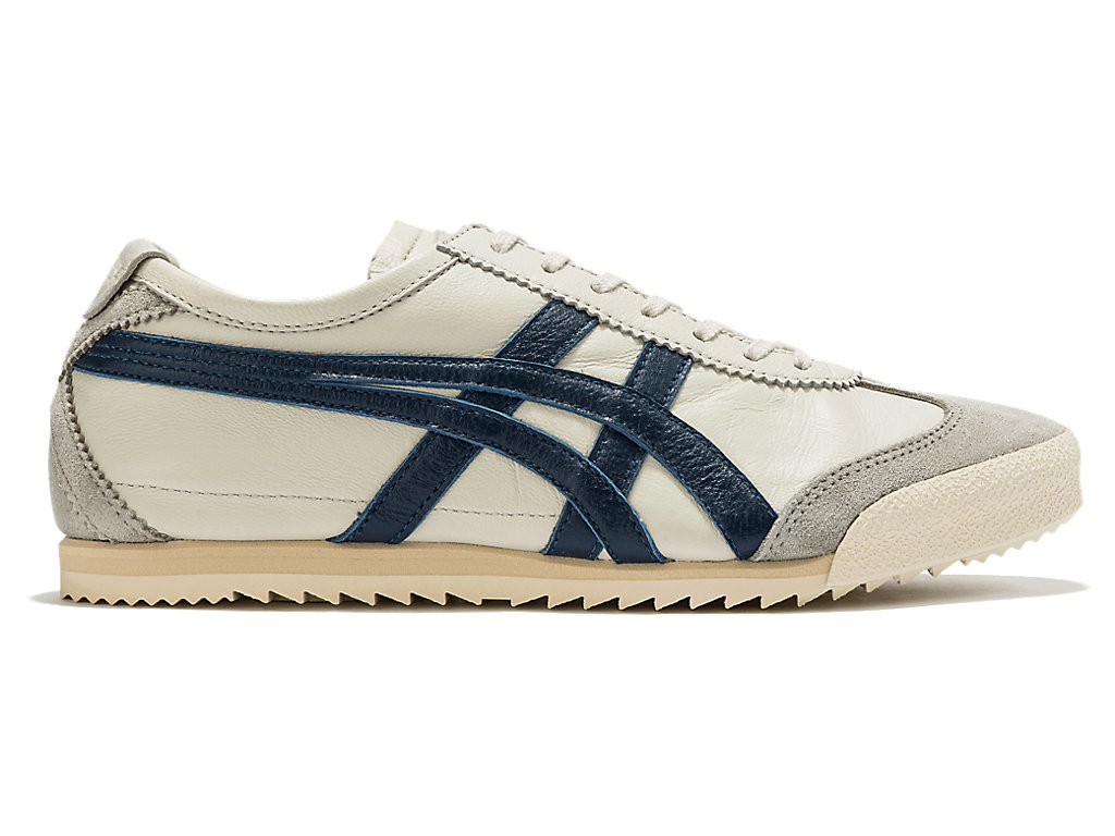 Women\'s Onitsuka Tiger Mexico 66 Deluxe Mexico 66 Birch/Indigo Blue | 16380QWHP