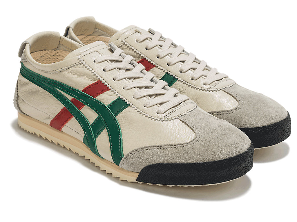 Women's Onitsuka Tiger Mexico 66 Deluxe Mexico 66 Cream/Green | 62093OVIA