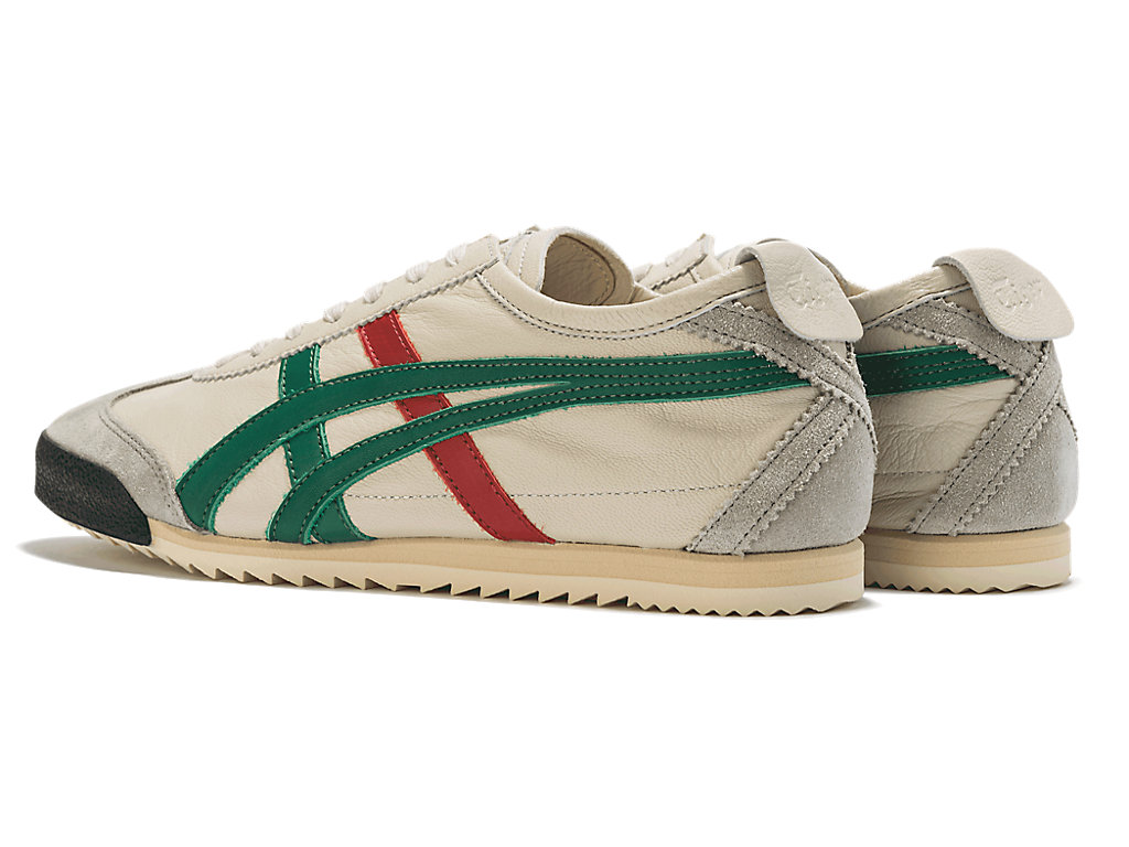 Women's Onitsuka Tiger Mexico 66 Deluxe Mexico 66 Cream/Green | 62093OVIA