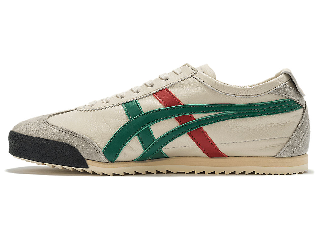 Women's Onitsuka Tiger Mexico 66 Deluxe Mexico 66 Cream/Green | 62093OVIA