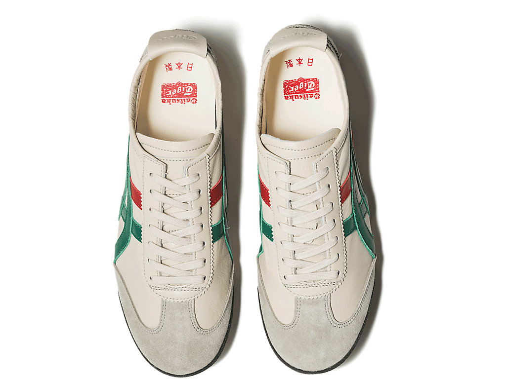 Women's Onitsuka Tiger Mexico 66 Deluxe Mexico 66 Cream/Green | 62093OVIA