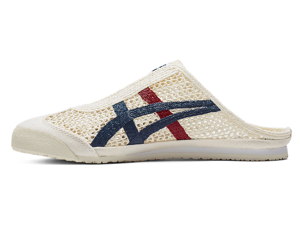 Women's Onitsuka Tiger Mexico 66 Sabot Mexico 66 Cream/Mako Blue | 76051YWRH