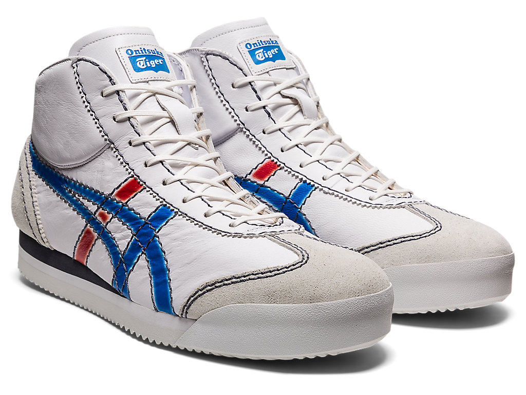 Women's Onitsuka Tiger Mexico 66 Sd Pf Mr Mexico 66 White/Directoire Blue | 72309XMGQ