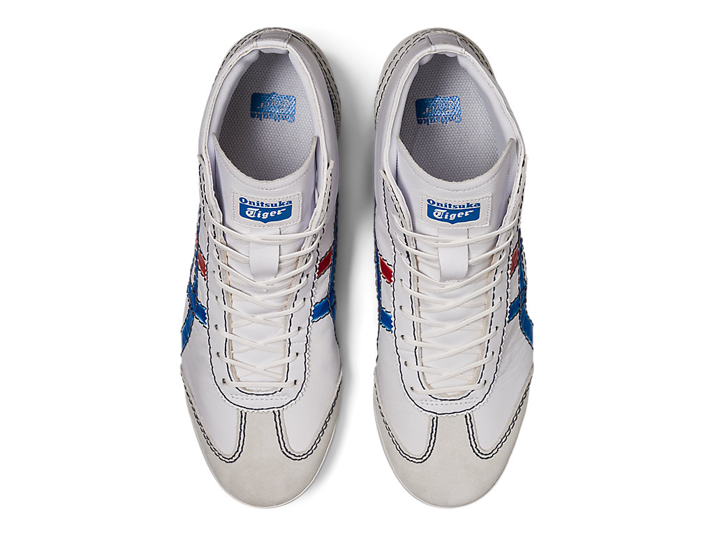 Women's Onitsuka Tiger Mexico 66 Sd Pf Mr Mexico 66 White/Directoire Blue | 72309XMGQ