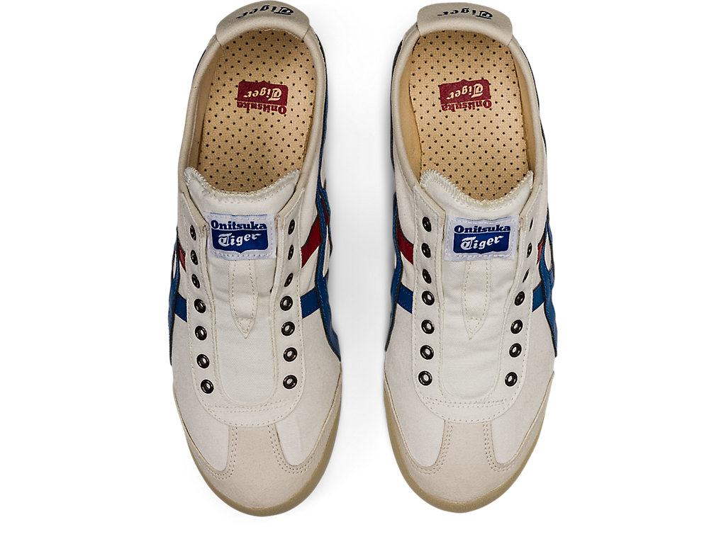 Women's Onitsuka Tiger Mexico 66 Slip-on Mexico 66 White/Tricolor | 12043WCPR