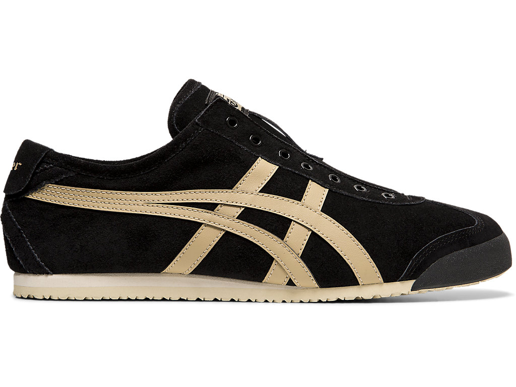 Women\'s Onitsuka Tiger Mexico 66 Slip-on Mexico 66 Black/Wood Crepe | 20738OIAF