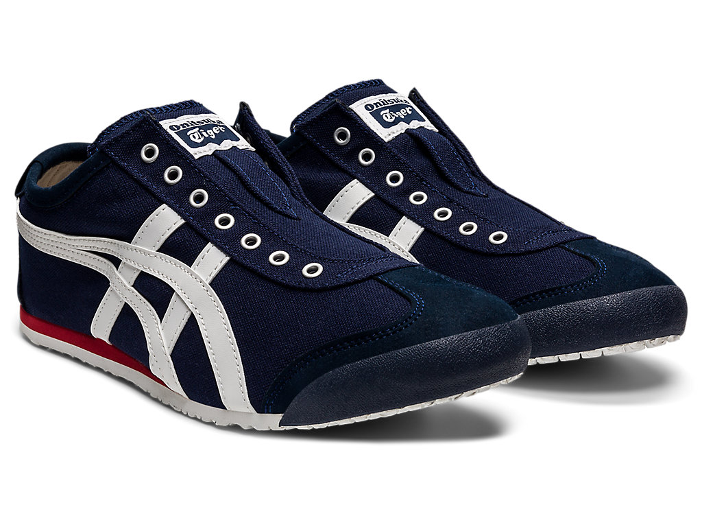 Women's Onitsuka Tiger Mexico 66 Slip-on Mexico 66 Navy/Off White | 42065LFBR