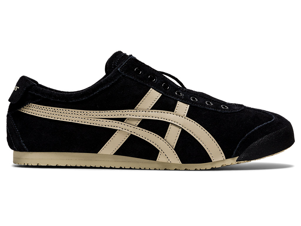 Women\'s Onitsuka Tiger Mexico 66 Slip-on Mexico 66 Black/Putty | 53976FTCN