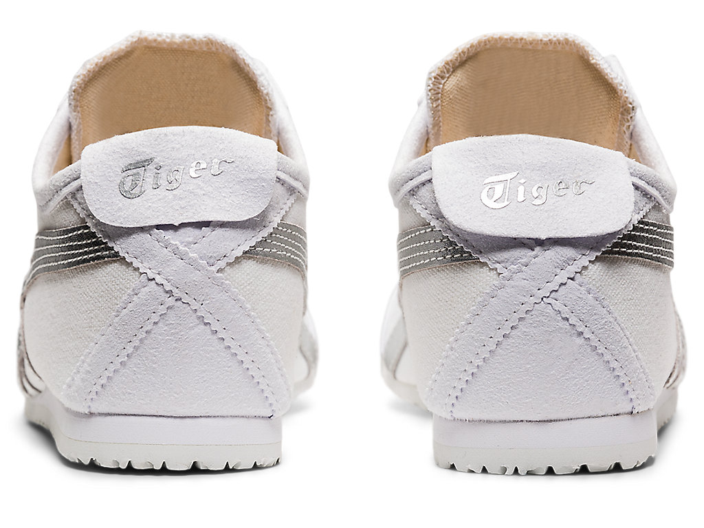 Women's Onitsuka Tiger Mexico 66 Slip-on Mexico 66 White/Pure Silver | 58321PWFH