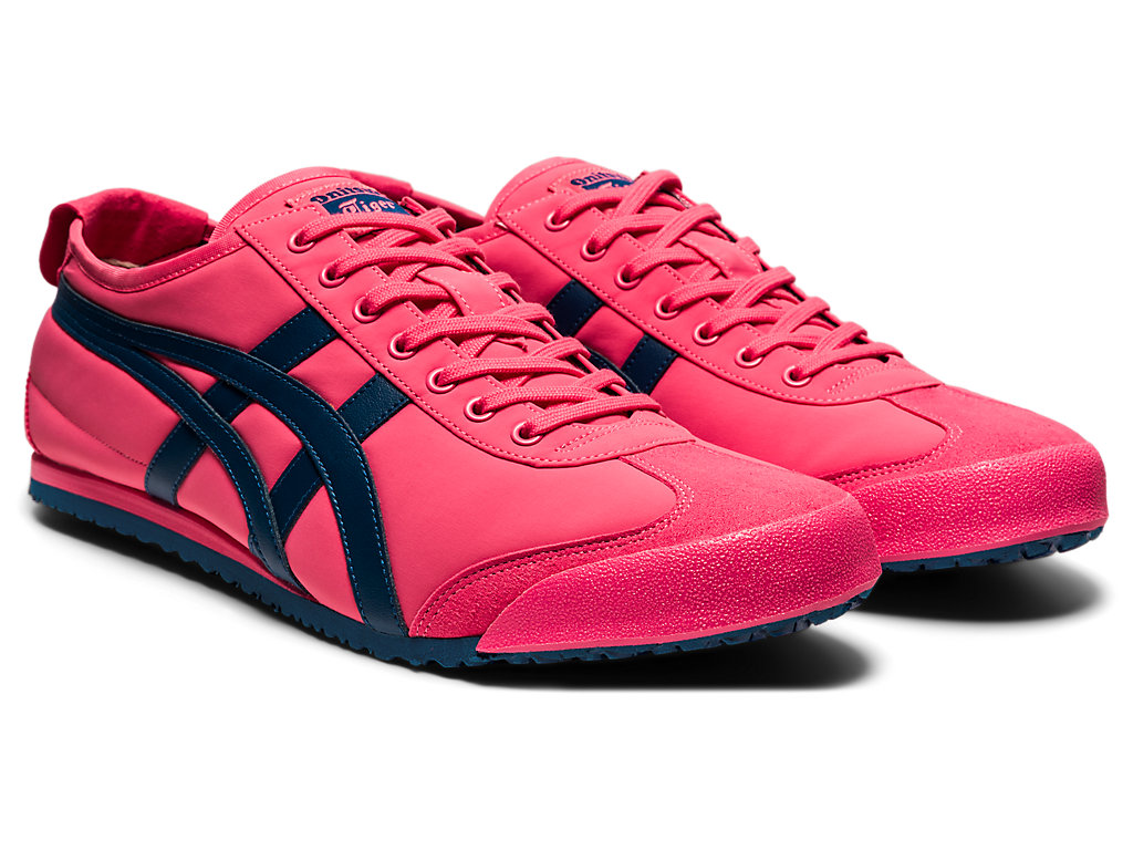 Women's Onitsuka Tiger Mexico 66® Mexico 66 Pink Cameo/Mako Blue | 68503ZRBV