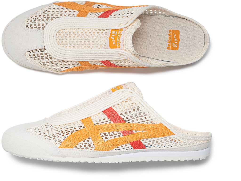 Women's Onitsuka Tiger Mexico 66® Sabot Mexico 66 Cream/Amber | 38704ADCU