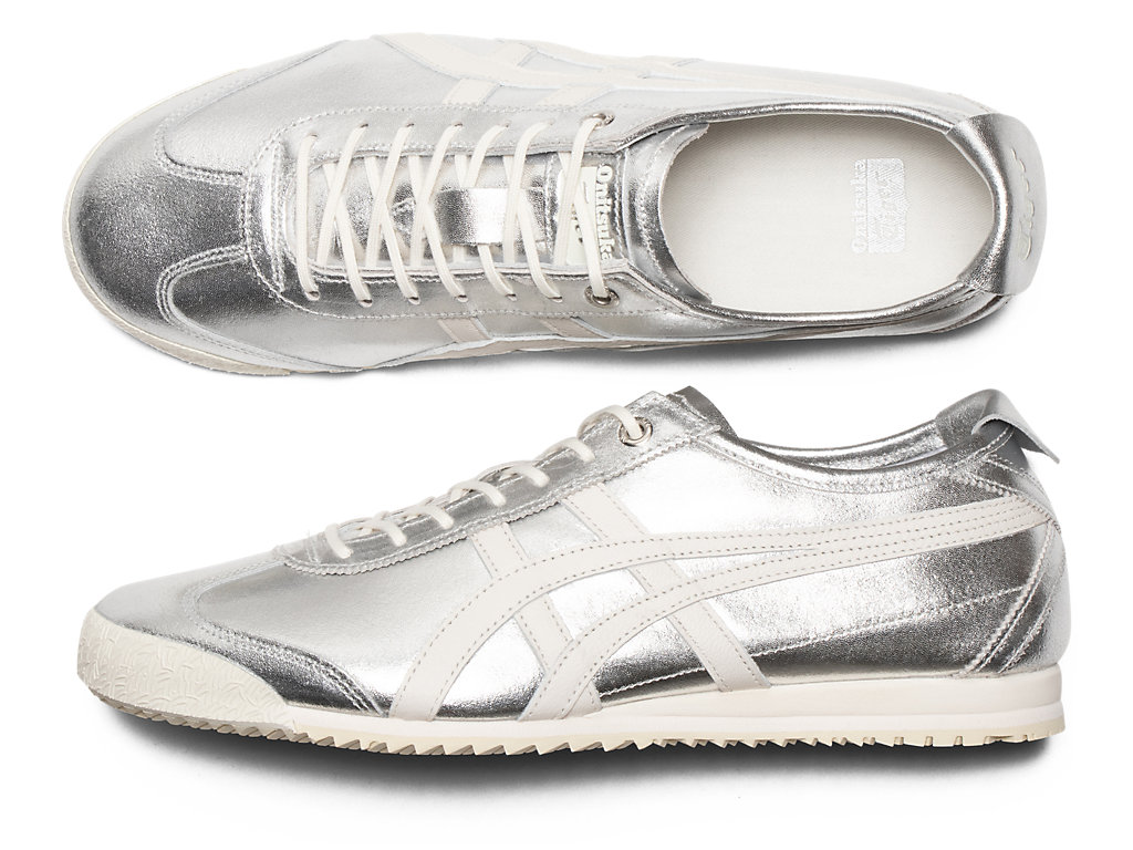 Women's Onitsuka Tiger Mexico 66® Sd Mexico 66 Pure Silver/Cream | 94708IOXL