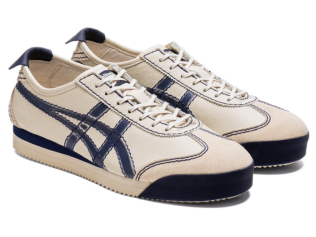 Women's Onitsuka Tiger Mexico 66® Sd Pf Mexico 66 Birch/Peacoat | 90385HAID