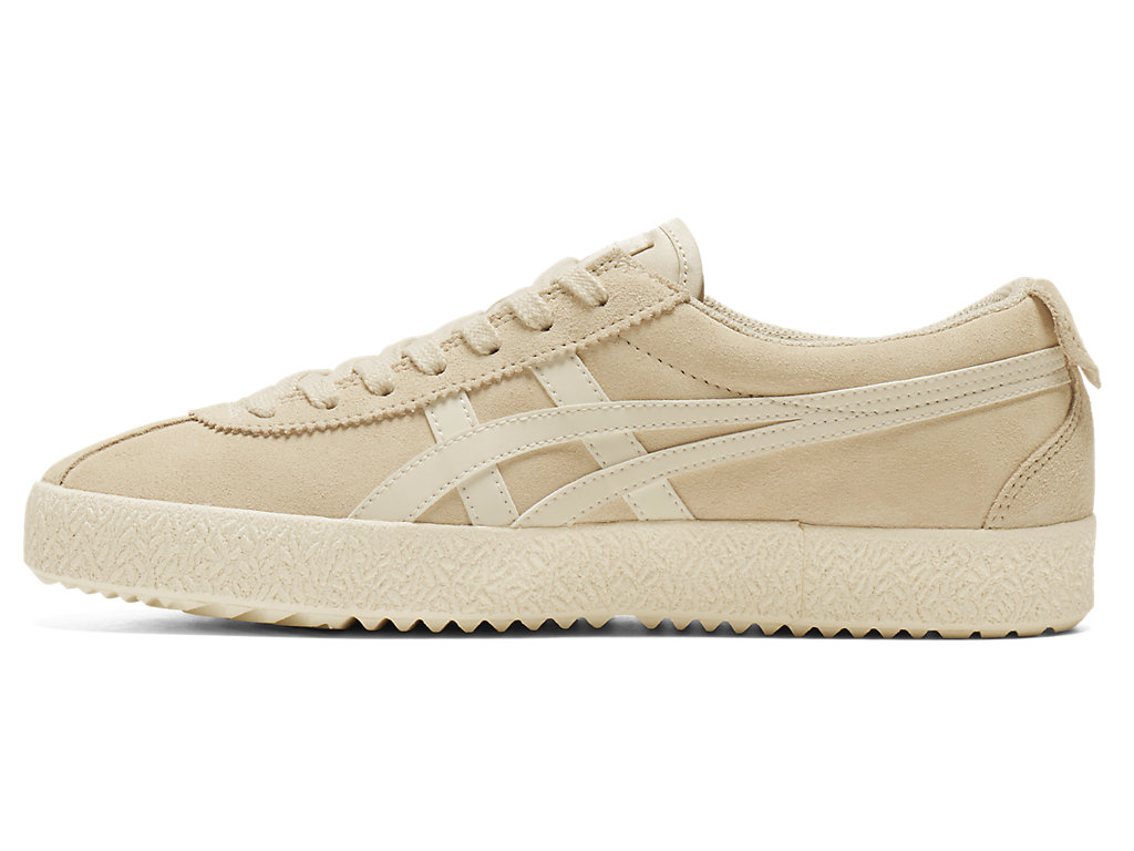 Women's Onitsuka Tiger Mexico Delegation Shoes Vanilla/Cream | 94560MERD