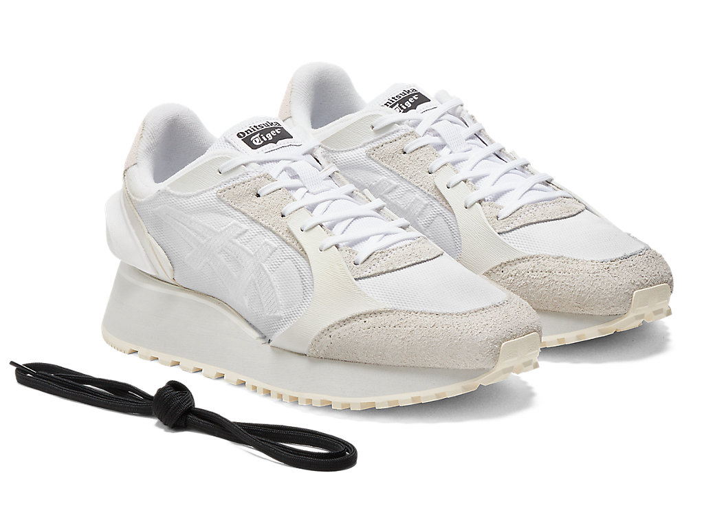 Women's Onitsuka Tiger Moage Co Shoes White/White | 54789UZRS