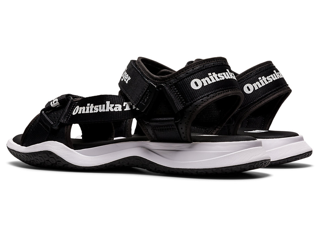 Women's Onitsuka Tiger Ohbori™ Strap Shoes Black/White | 43169QAUX