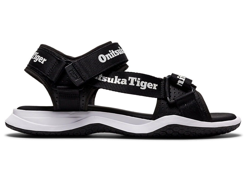 Women\'s Onitsuka Tiger Ohbori™ Strap Shoes Black/White | 43169QAUX