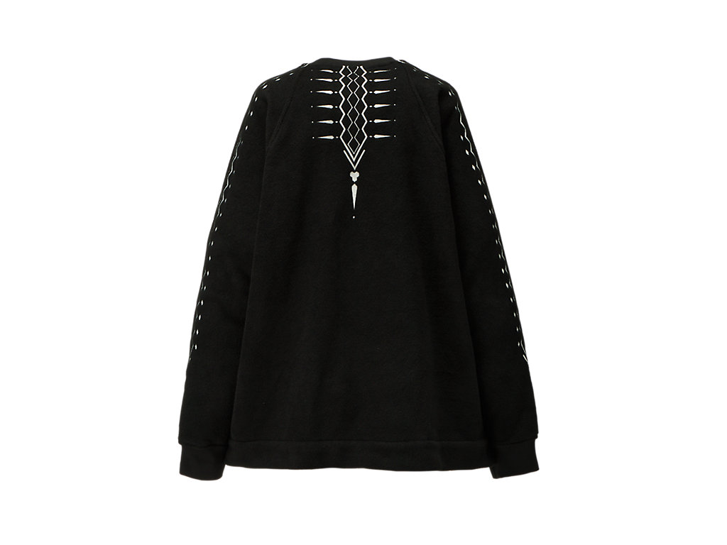 Women's Onitsuka Tiger Oversized Top Clothing Black/White | 43860AXKZ